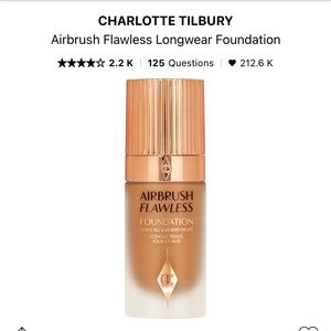 Airbrush Flawless Foundation
CHARLOTTE TILBURY